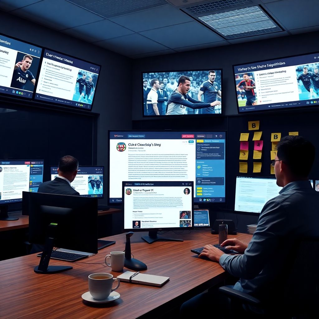 Хронику трансферного окна без воды: как структурировать и обновлять материалы