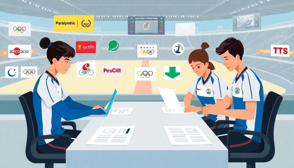 Как освещать паралимпийские соревнования - иллюстрация