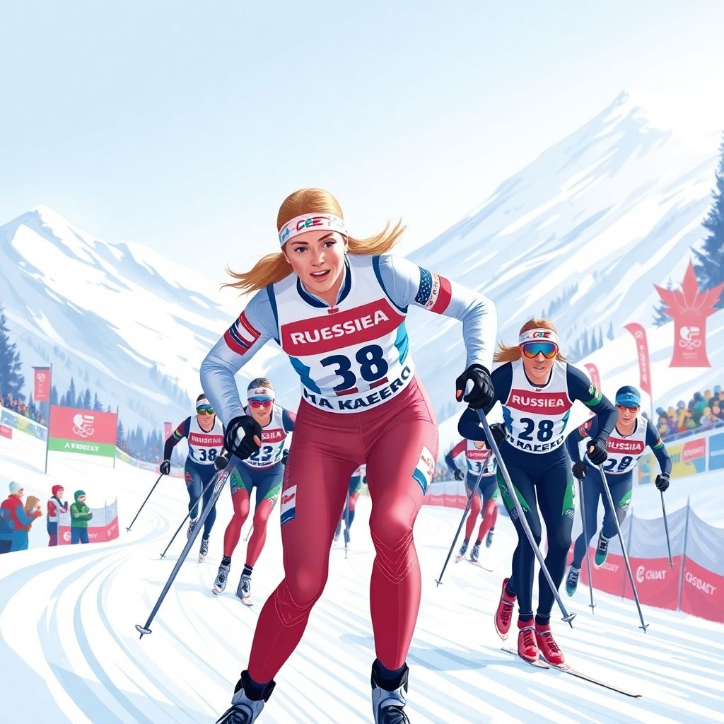 Дарья Непряева ворвалась в топ‑20 Тур де Ски после рывка в масс‑старте 5 км