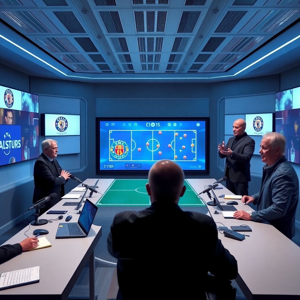 Сравнение стилей пресс-конференций разных тренеров в современном футболе