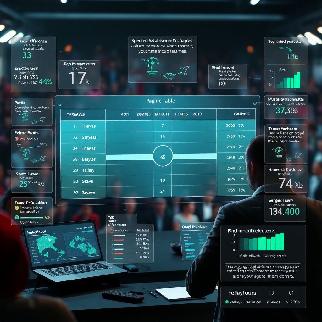 Аналитика турнирной таблицы: что она говорит о шансах команд на успех