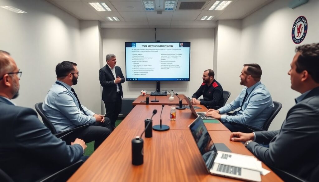 Психология капитана на поле и в медиа - иллюстрация