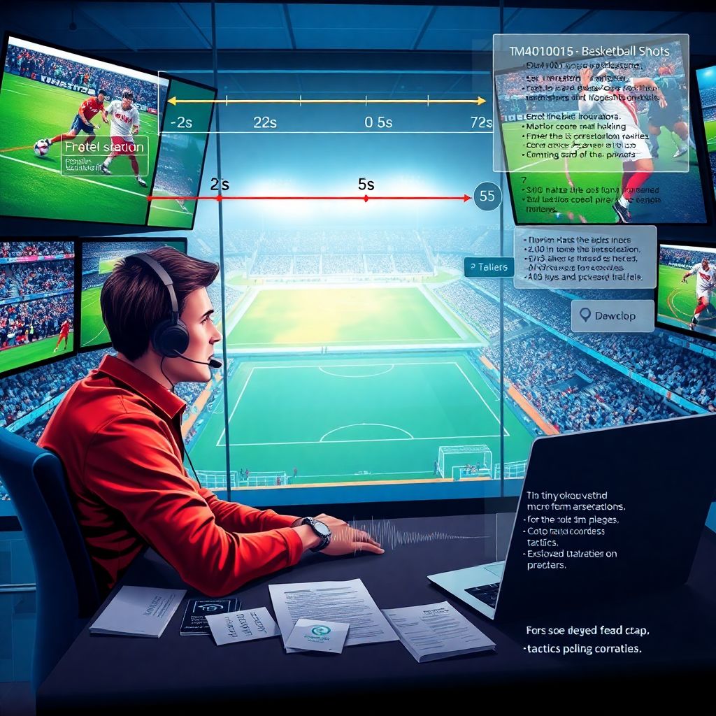Комментирование матчей в условиях ограниченного времени: ключевые приемы