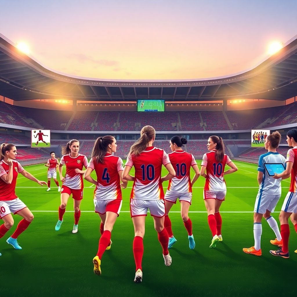 Женская сборная России по футболу проведет товарищеские матчи в ОАЭ