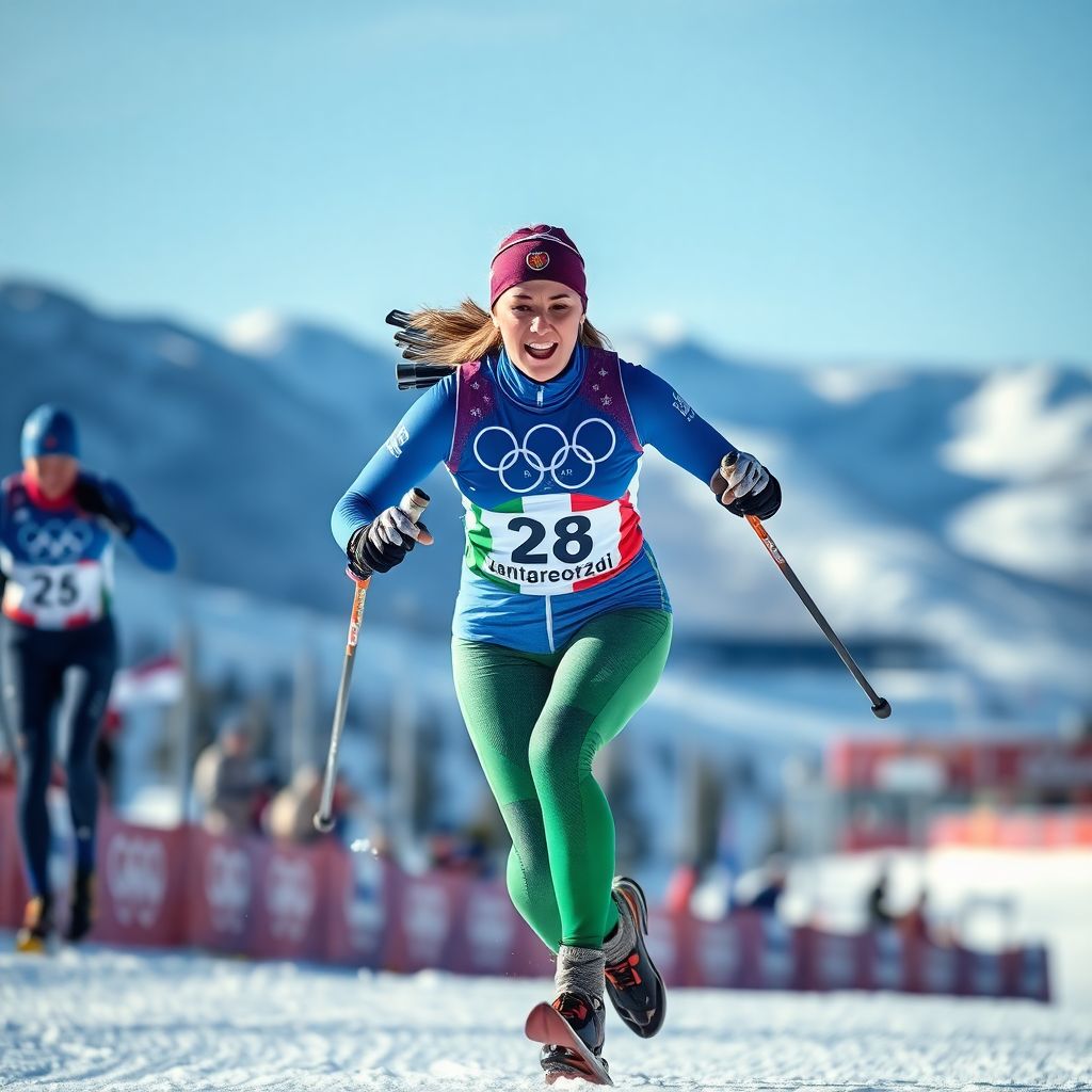 Лиза Виттоцци выигрывает золото в гонке преследования Олимпиады‑2026