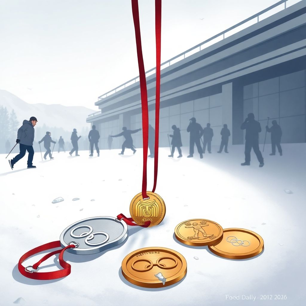 Медали Олимпиады 2026: как экодизайн превратился в антирекламу