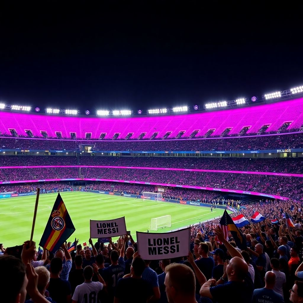 Интер Майами назвал трибуну на стадионе в честь Лионеля Месси