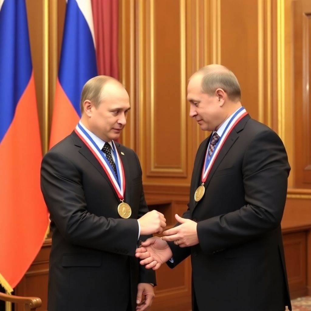 Павел Буре получил орден «За заслуги перед Отечеством» Iii степени от Путина