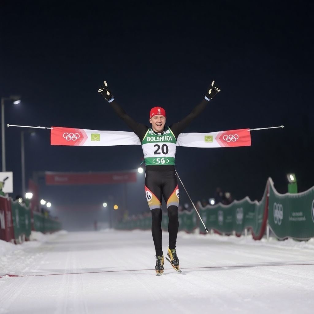 Большунову простили нарушение правил: спорный финал ЧР по лыжам