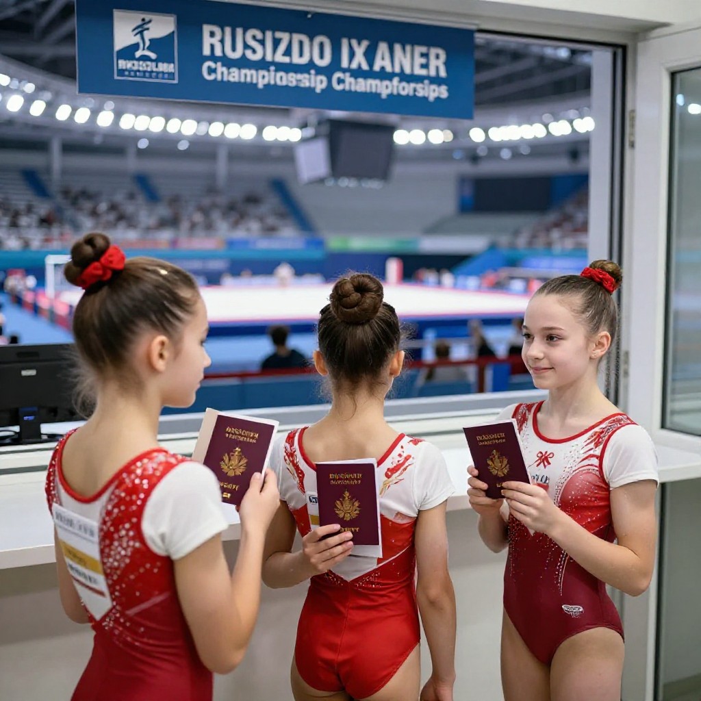 Российским гимнасткам отказали в визах перед чемпионатом мира в Роттердаме